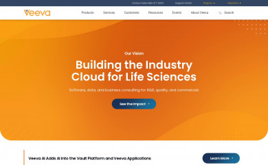 veeva.com screenshot