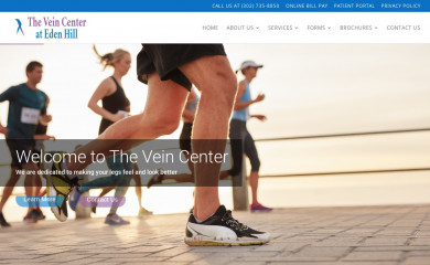 veincenterdelaware.com screenshot