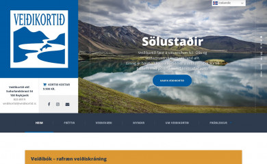 veidikortid.is screenshot