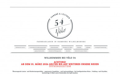 velo54.de screenshot