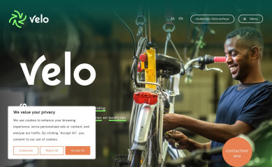 velo.be screenshot