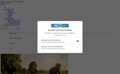 velovia.fr screenshot