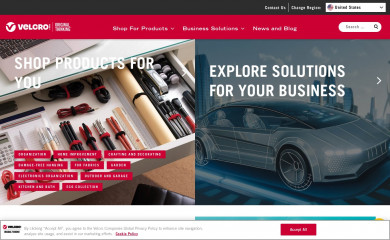 http://velcro.com screenshot