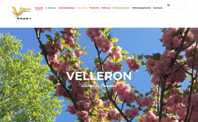 velleron.fr screenshot
