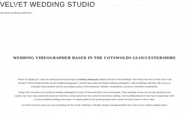 velvetweddingstudio.co.uk screenshot
