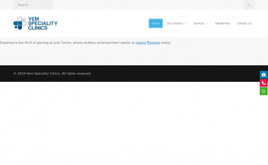 vemspecialtyclinics.com screenshot