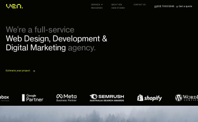 https://ven.com.au/ screenshot