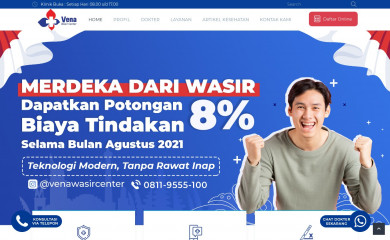 venawasir.id screenshot