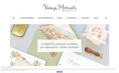 venayamoments.com screenshot