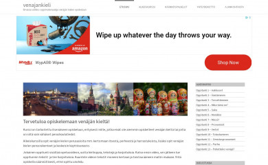 venajankieli.com screenshot
