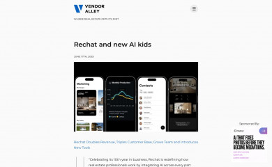 vendoralley.com screenshot