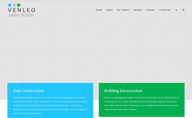 venleogroup.co.za screenshot