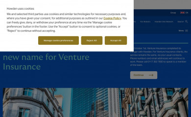 venture-insurance.co.uk screenshot