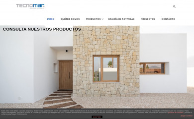 ventanastecnomar.es screenshot