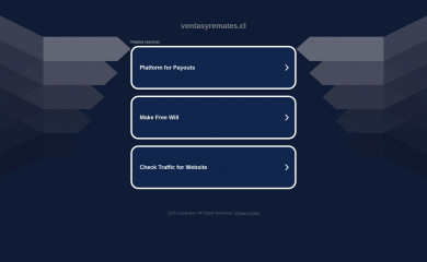 ventasyremates.cl screenshot