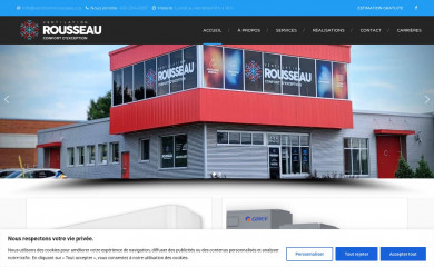 ventilationrousseau.ca screenshot