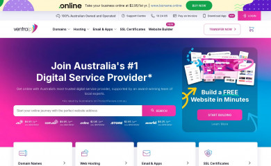 https://ventraip.com.au/ screenshot