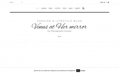 venusathermirror.com screenshot