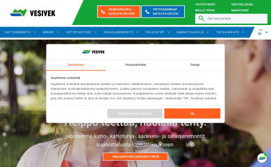 vesivek.fi screenshot