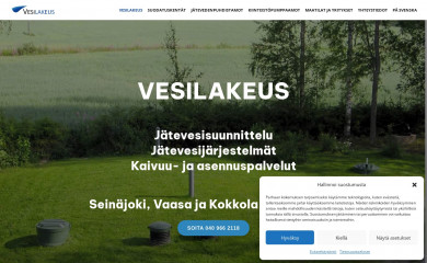 vesilakeus.fi screenshot