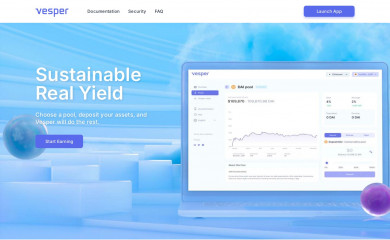 vesper.finance screenshot
