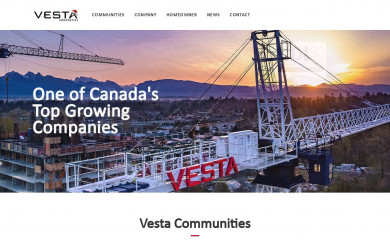vestaproperties.com screenshot