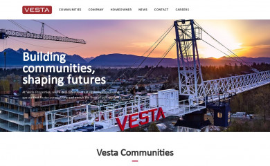 vestaproperties.com screenshot