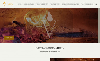 vestawoodfired.com screenshot