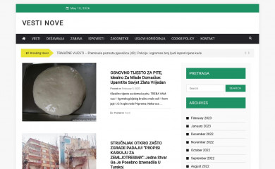 vestinove.org screenshot