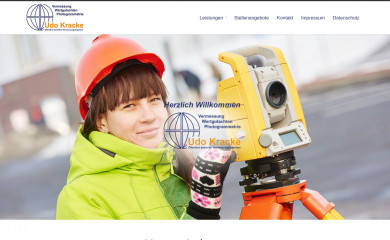 vermessung-kracke.de screenshot