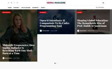 vernamagazine.com screenshot
