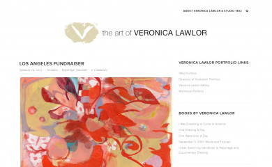 veronicalawlor.com screenshot