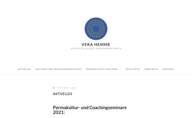 vera-hemme.de screenshot