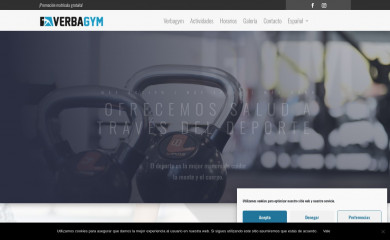 verbagym.com screenshot
