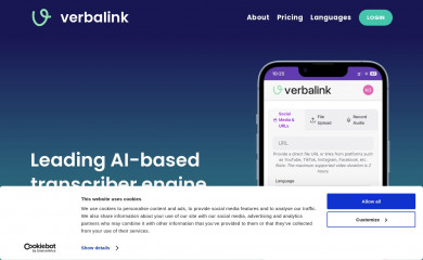 verbal.ink screenshot