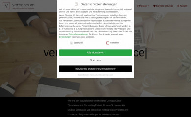 verbaneum.de screenshot