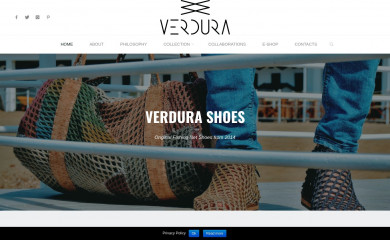 verdurashoes.com screenshot