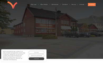 verdalhotell.no screenshot