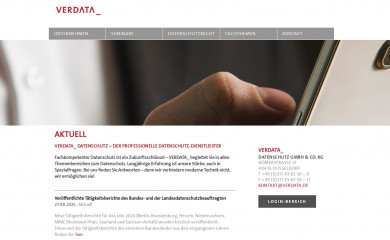 verdata.de screenshot