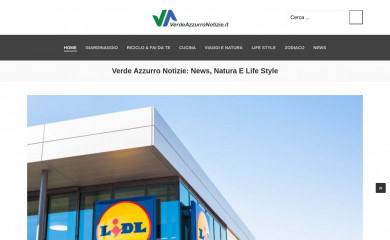 verdeazzurronotizie.it screenshot