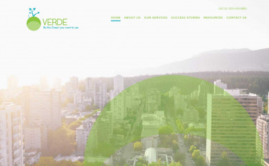 verdeoutreach.com screenshot