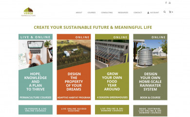 vergepermaculture.ca screenshot
