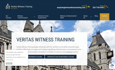 veritaswitnesstraining.com screenshot