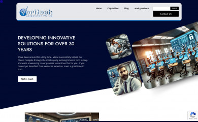 veritechcorp.com.au screenshot