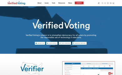 verifiedvoting.org screenshot