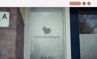 verloskundigenzuidwijk.nl screenshot