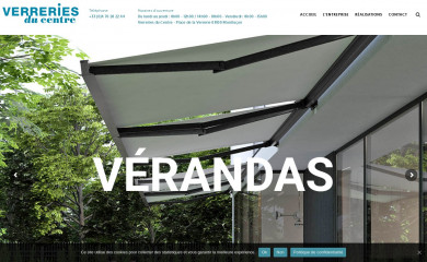 verreriesducentre.fr screenshot