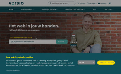 versio.nl screenshot