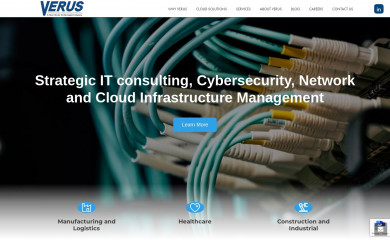 veruscorp.com screenshot