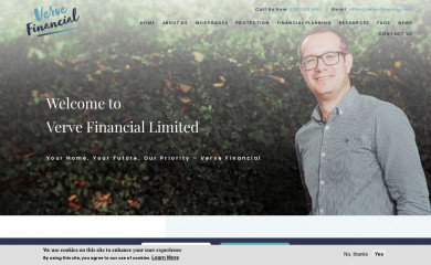 verve-financial.com screenshot